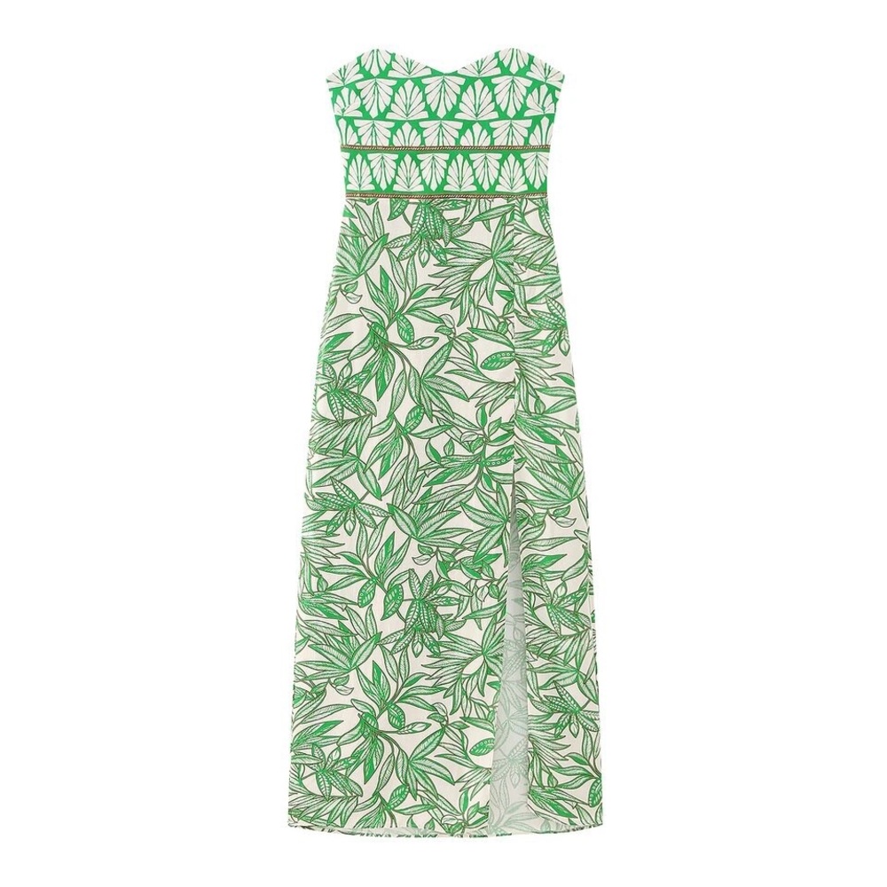 Zara Printed Midi Dress